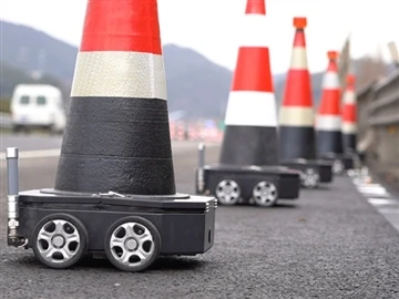 Biztonsági kúpos robotban használt lítium akkumulátor